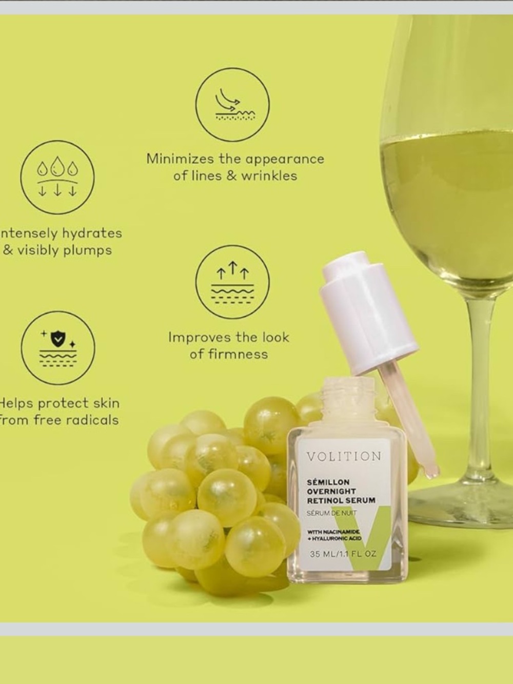 Volition Semillon Overnight Retinol Serum - Picture 3 of 5